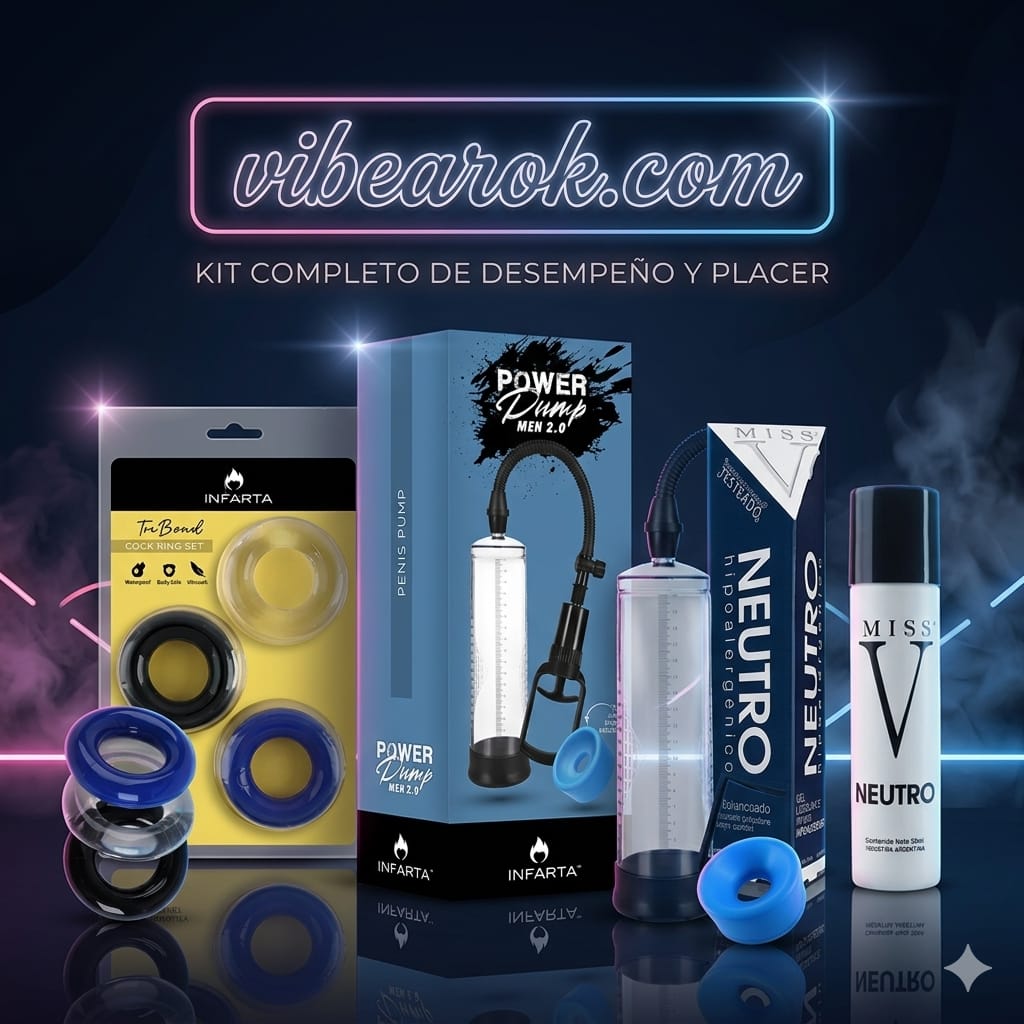 Combo Potencia y Rendimiento Fuerte: Bomba + Anillos + Gel Neutro